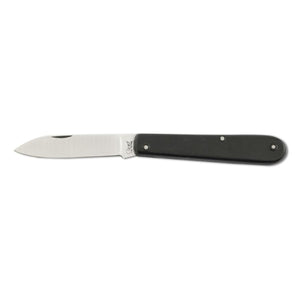 Curel 4-7/8" Folding Knife - Black Handle