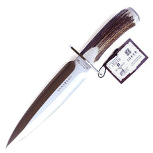 Load image into Gallery viewer, Colmillo 8-1/2&quot; Hunting Dagger - Stag Horn Handle