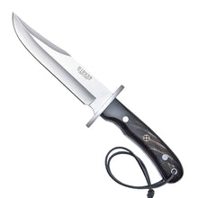 Load image into Gallery viewer, Bowie 5-1/4" Hunting Knife - Buffalo Horn Handle