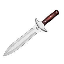 Load image into Gallery viewer, Nu 10-5/8″ Hunting Dagger - Red Stamina Wood Handle