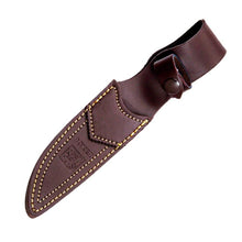 Load image into Gallery viewer, Ibice 4-3/4" Hunting Knife - Red Stamina Wood Handle