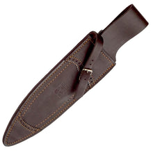 Load image into Gallery viewer, Leon 10" Hunting Dagger - Red Stamina Wood Handle