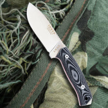 Load image into Gallery viewer, Joker 4-1/8" Tactical Drop Point Knife - Micarta Handle