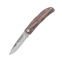 Load image into Gallery viewer, Pocket 2-1/2" Folding Knife with Lock Mechanism - Rosewood Handle