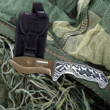 Load image into Gallery viewer, Titan 4" Hunting Folding Knife - Micarta Handle