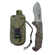 Load image into Gallery viewer, Titan XL 4-3/4" Rescue Folding Knife - Arid Micarta Handle