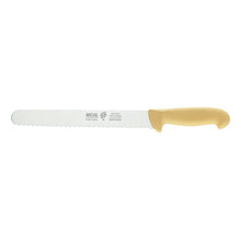 Load image into Gallery viewer, Nicul Probig 9-3/4" Serrated Bread Knife - Beige PP Handle