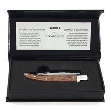 Load image into Gallery viewer, Laguiole 4-1/2" Steak Folding Knife – Rosewood Handle