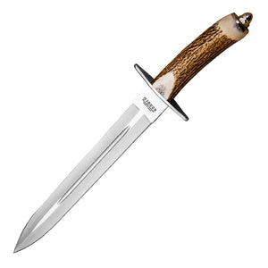 Guepardo 11-3/4" Hunting Dagger - Stag Horn Handle