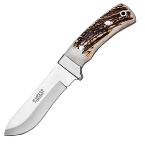 Oso 4-3/4″ Hunting Knife - Stag Horn Handle