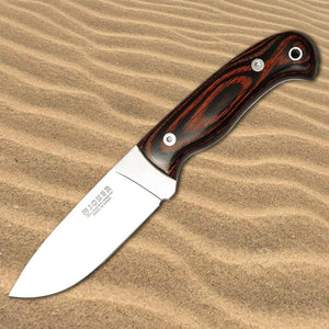 Montes 4-1/4" Camping Knife - Stamina Wood Handle