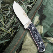 Load image into Gallery viewer, Joker 4-1/8&quot; Tactical Drop Point Knife - Micarta Handle