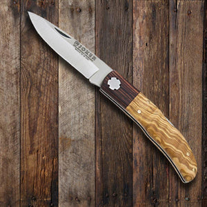 Woodlands 3-1/8″ Everyday Folding Knife - Olive Handle