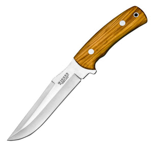 Gacela 6-1/8" Hunting Knife - Olive Wood Handle