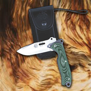 Forester SV-3 3-3/8" Hunting Folding Knife  - Micarta Handle