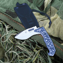 Load image into Gallery viewer, Titan XL 4-3/4&quot; Rescue Folding Knife - Micarta Handle