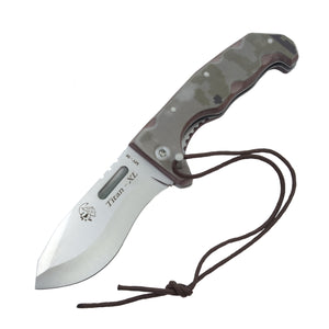 Titan XL 4-3/4" Rescue Folding Knife - Arid Micarta Handle