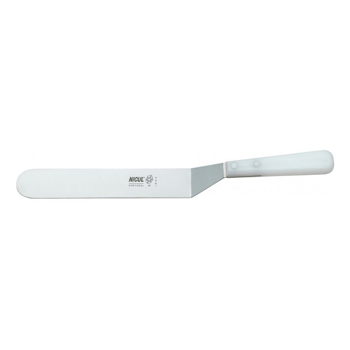 Nicul Rounded Stainless Steel Spatula - Sizes 4-1/4