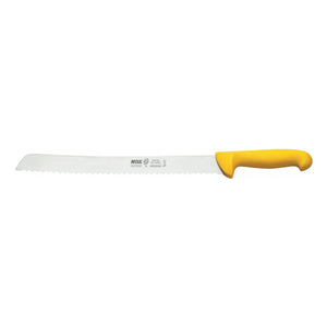 Nicul Prochef 11-3/4" Serrated Slicing Knife - Curved Blade - PP Handle